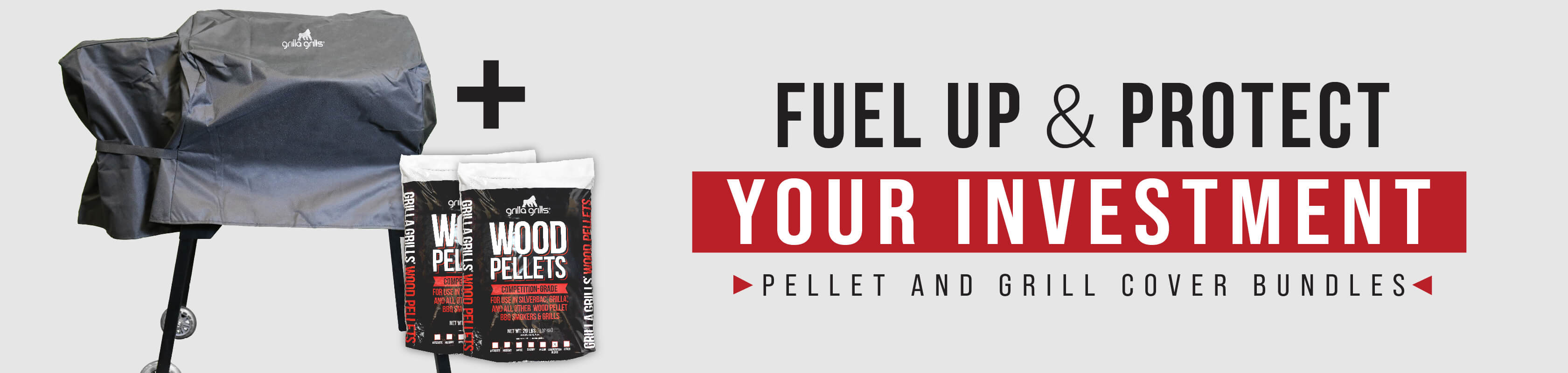Fuel up and protect your investment (pellet and grill cover bundles)